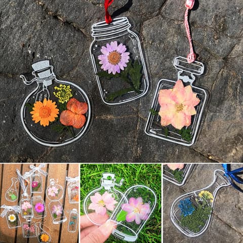 FlowerClips™ - stwórz unikalną pamiątkę z kwiatów